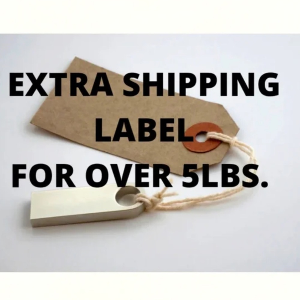 Shipping label for over weight boxes bundle deals